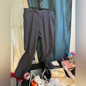 Sansabelt Men's Classic Dress Pants - Blue/Gray 38” waist and 31” inseam